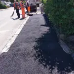 Frosinone, In corso gli interventi sui marciapiedi