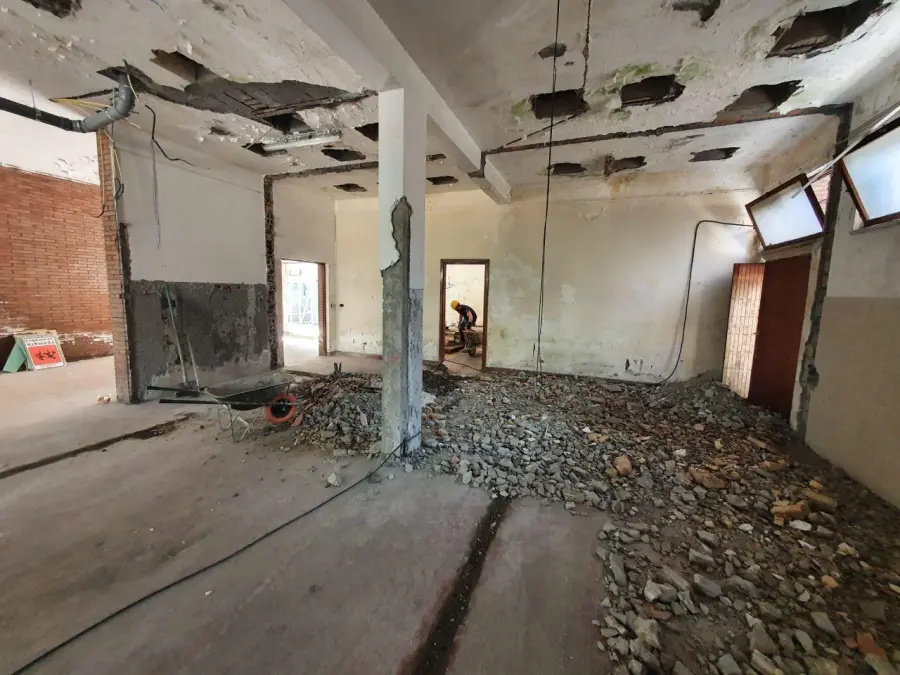 Frosinone, Proseguono i lavori della piscina ex Enal