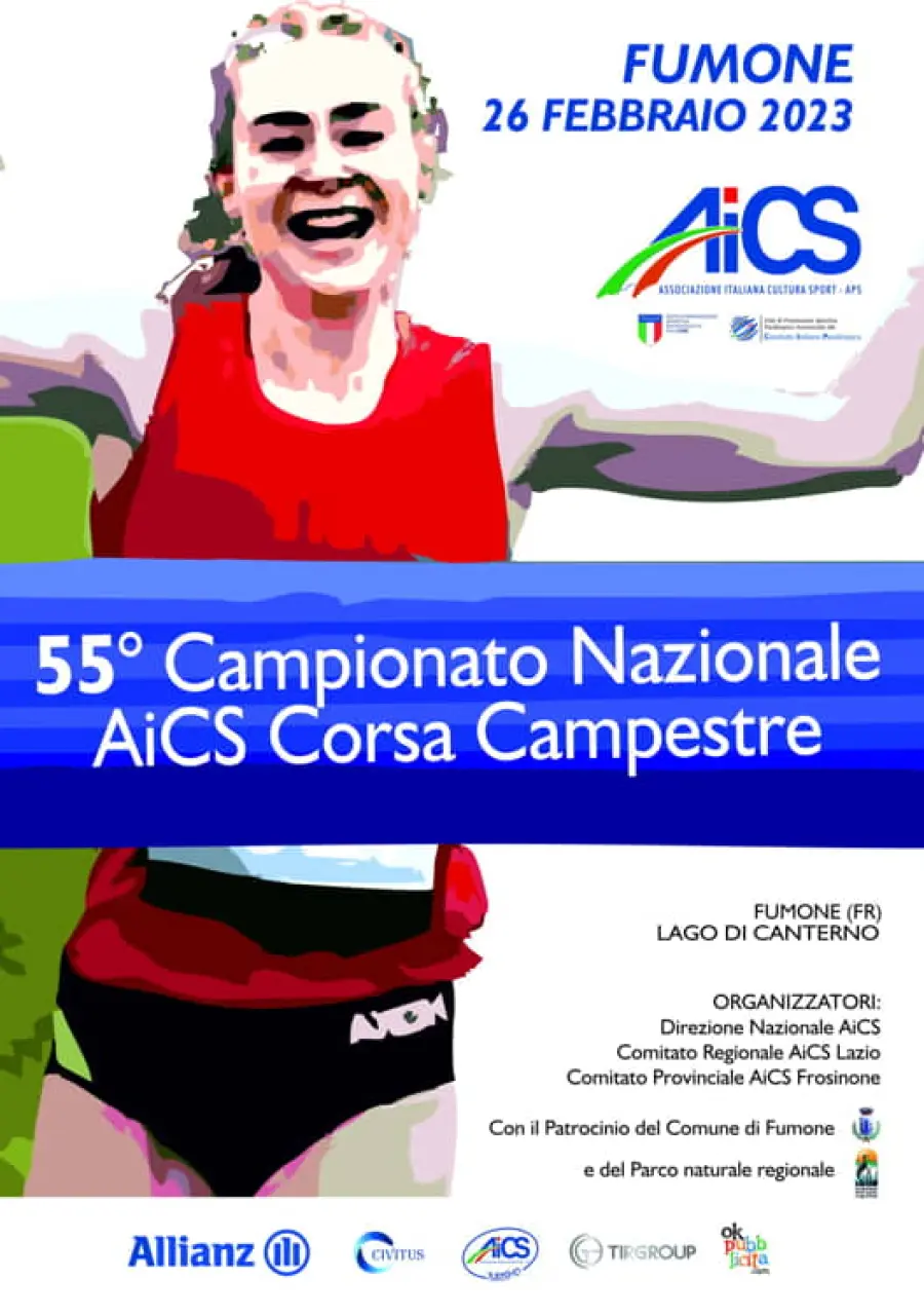 Il Parco Monti Ausoni ospita la 55ma edizione del Campionato Nazionale AICS di Corsa Campestre