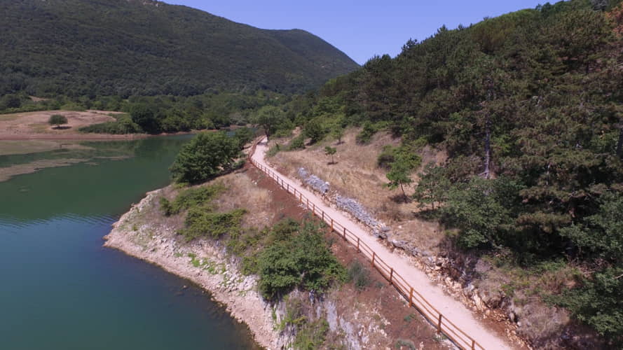 Fissata la data di inaugurazione per la pista circumlacuale del Lago di Canterno “Via della salute”