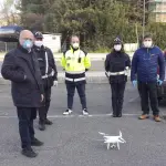 Frosinone, Il Comune usa i droni per monitorare spostamenti e temperature