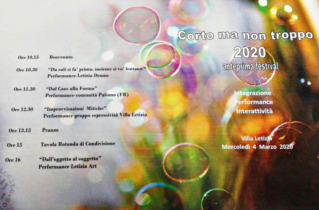 Paliano, I ragazzi delle S R S R Casa Johnny e Casa Mary ospiti per un’anteprima del "Festival Corto... Ma non troppo"