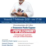 Frosinone, Presentazione del libro di Francesco Paolo Capone Segretario Generale dell’Ugl