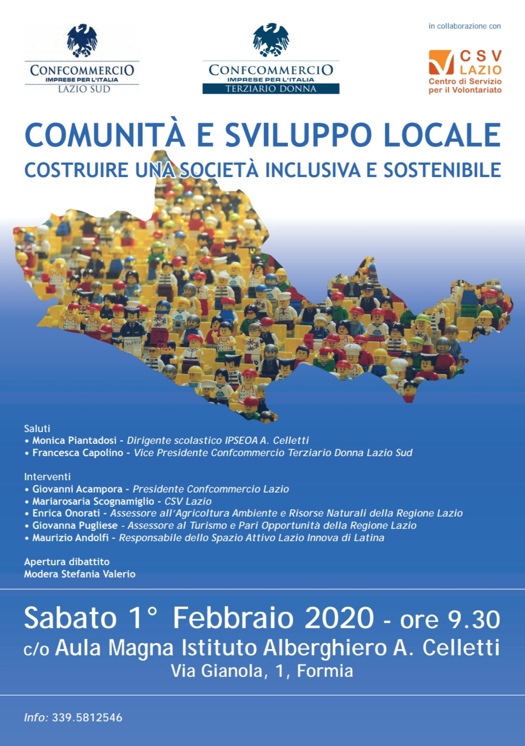 Formia, Convegno Confcommercio Lazio Sud Terziario Donna