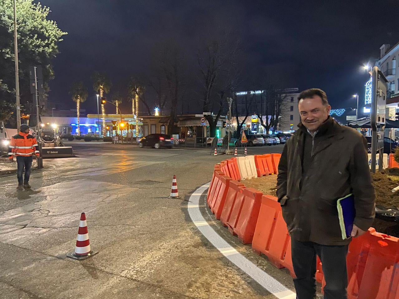 Frosinone, Aperte le nuove rotatorie a de Matthaeis