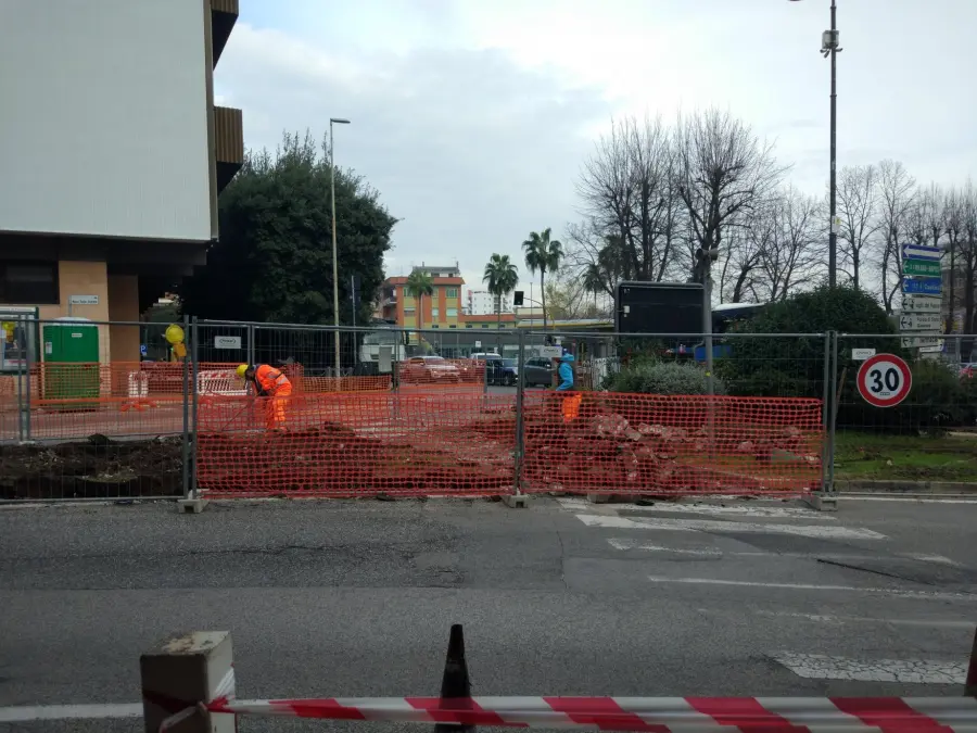 Frosinone, Iniziati i lavori per le rotatorie a De Matthaeis