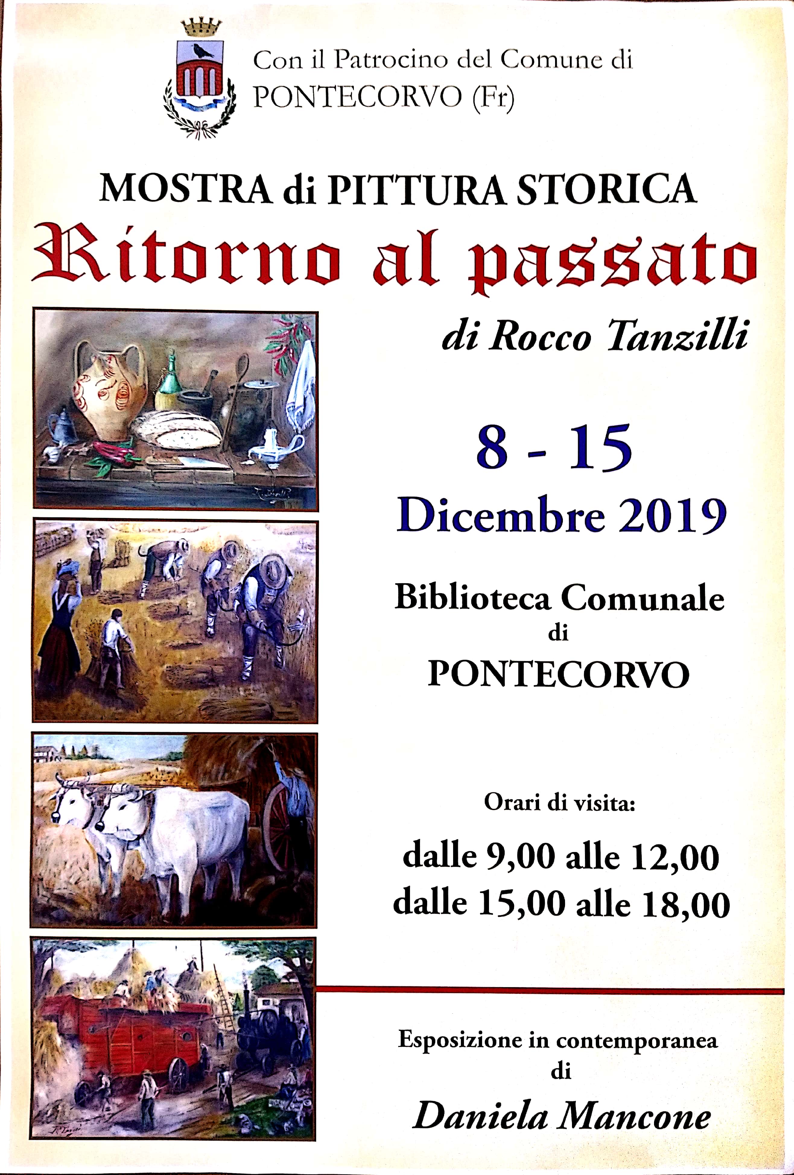 Pontecorvo, Mostra di pittura storica