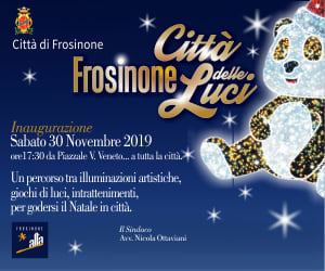 Frosinone città delle luci