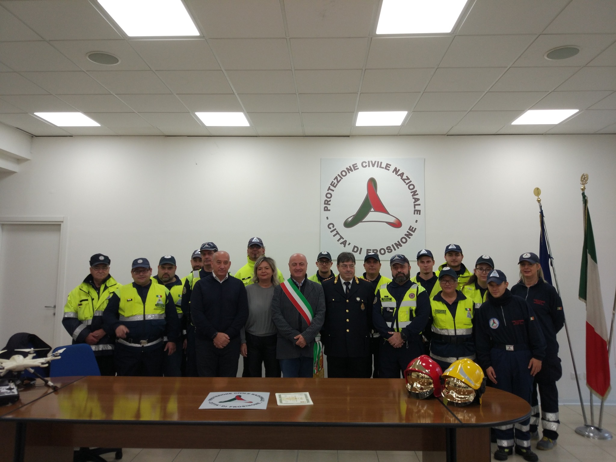 Frosinone, Protezione civile: assegnate le benemerenze.