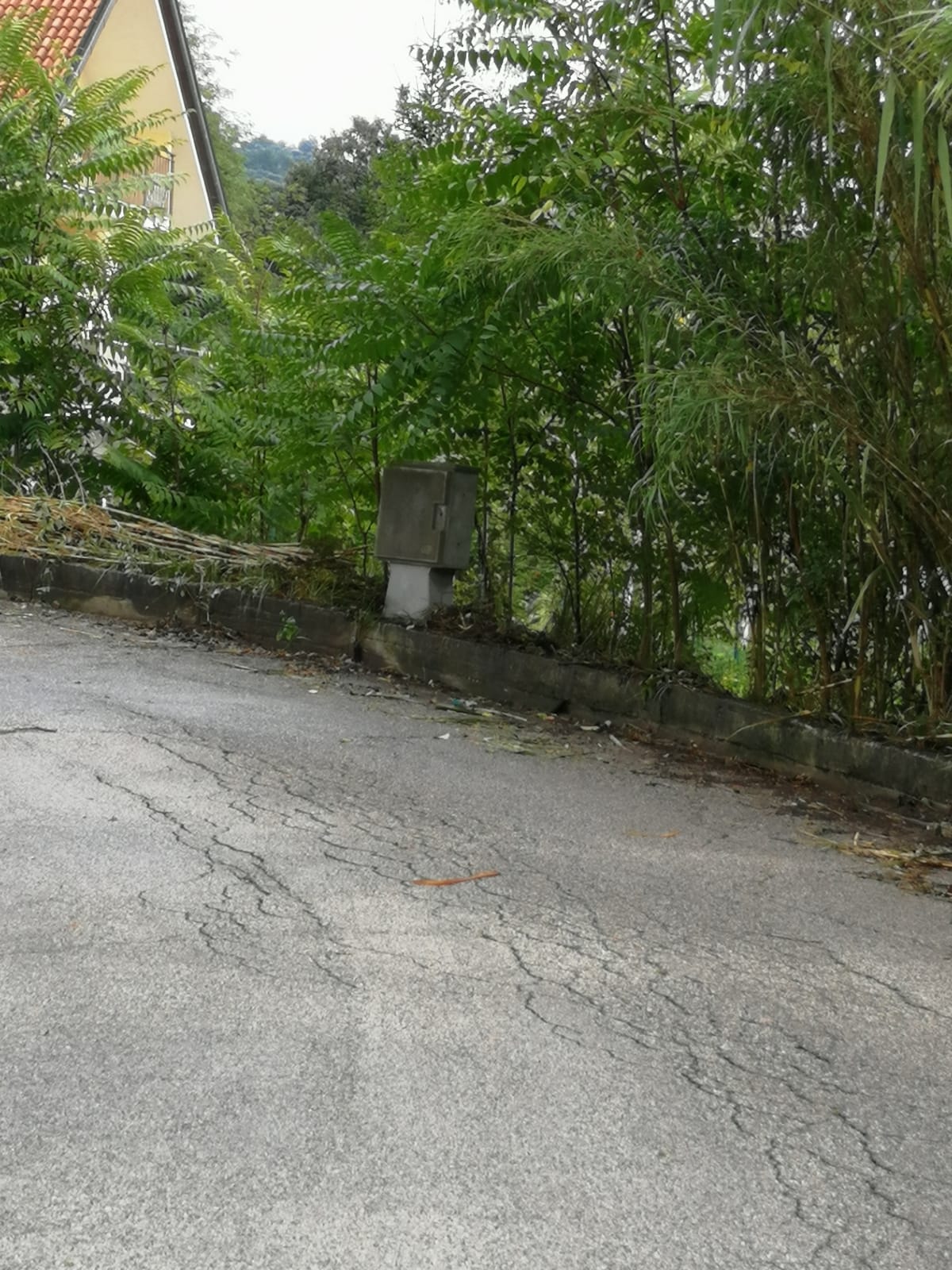 Frosinone, Interventi in via Valle Corina