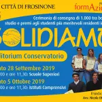 Frosinone, Solidiamo: iniziano gli istituti superiori