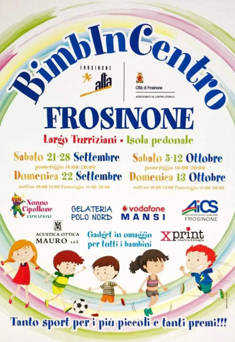 Frosinone, Torna Bimbincentro