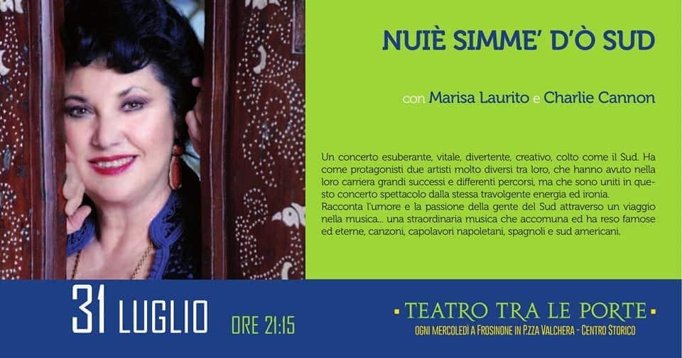 Frosinone, Lo show di Marisa Laurito