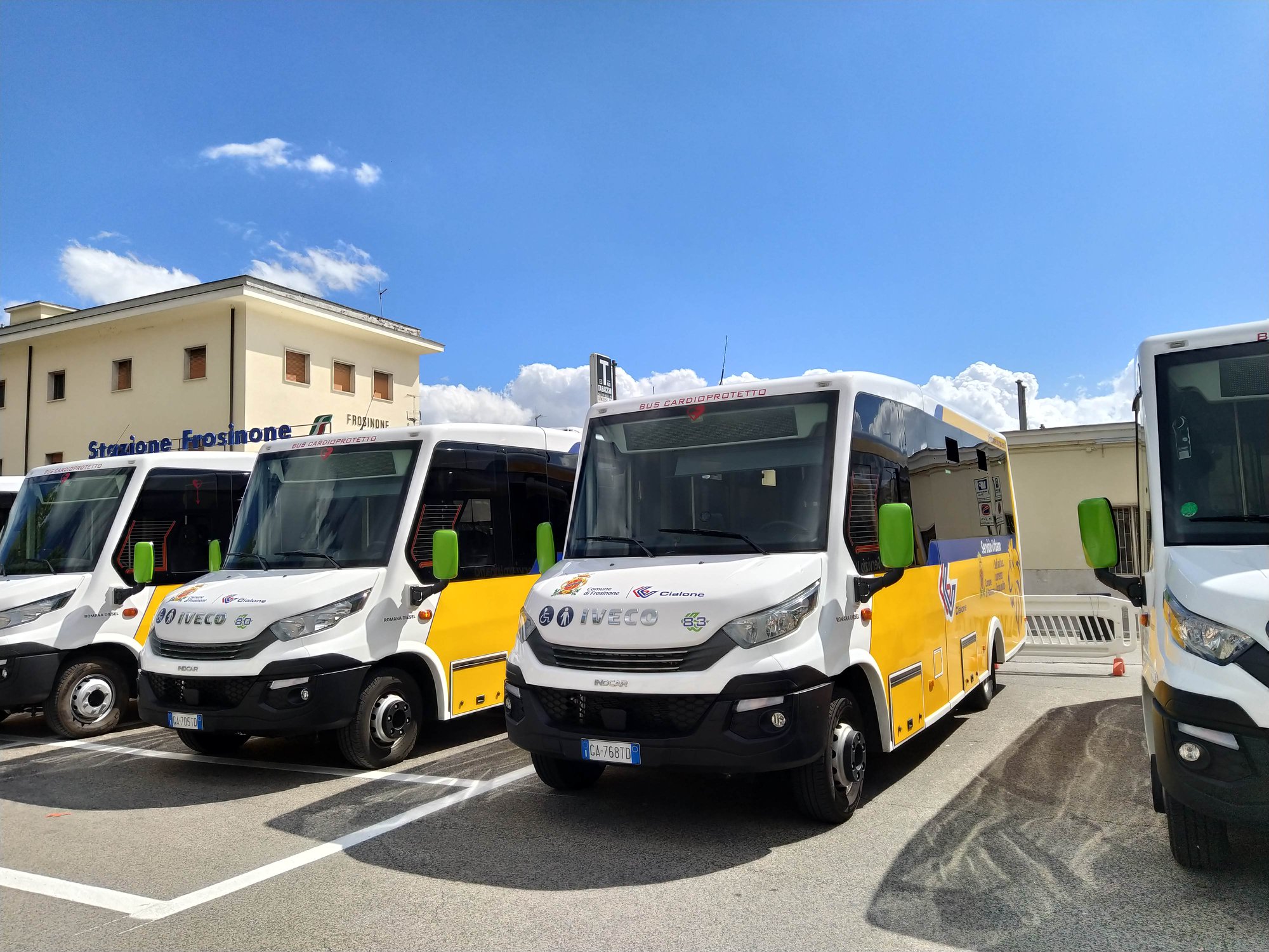 Frosinone, Presentata la nuova flotta del trasporto pubblico locale