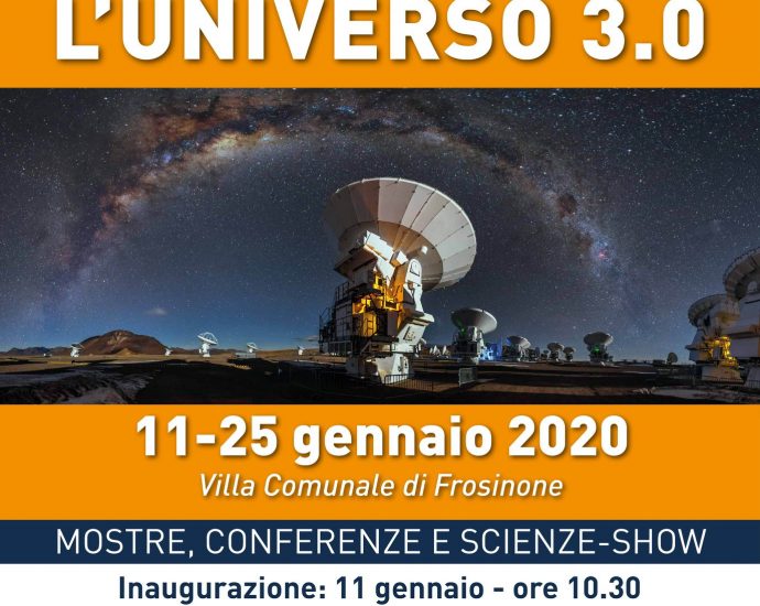 Frosinone, “Esplorando l’Universo 3.0” 2