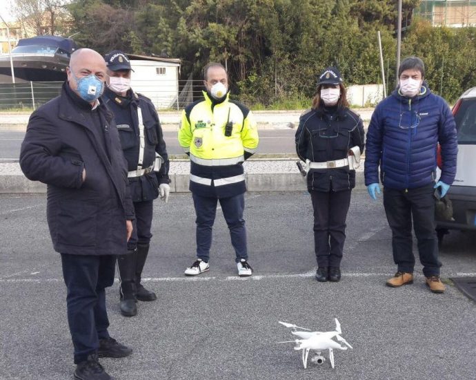 Frosinone, Il Comune usa i droni per monitorare spostamenti e temperature 5